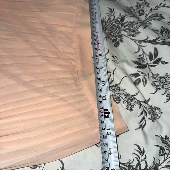 BEBE PEACH sheer maxi skirt size Small - Picture 10 of 11